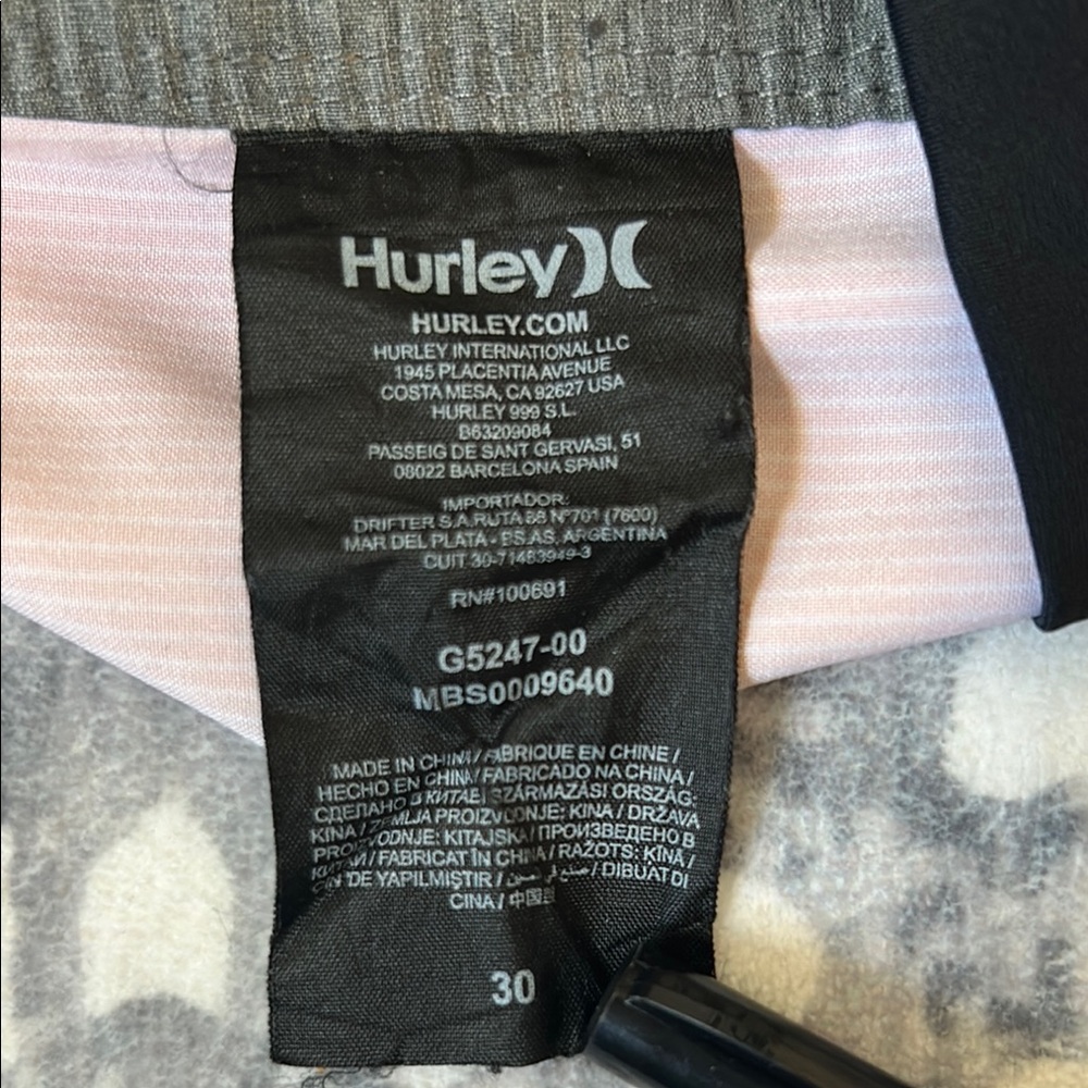 Hurley Men's Sunset Gradient Board Shorts Size 30 - Picture 5 of 7